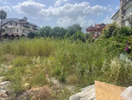 Grundstück Zum Verkauf In Dalyan Gülpınar Mit 611M2 40 Flächenwidmung