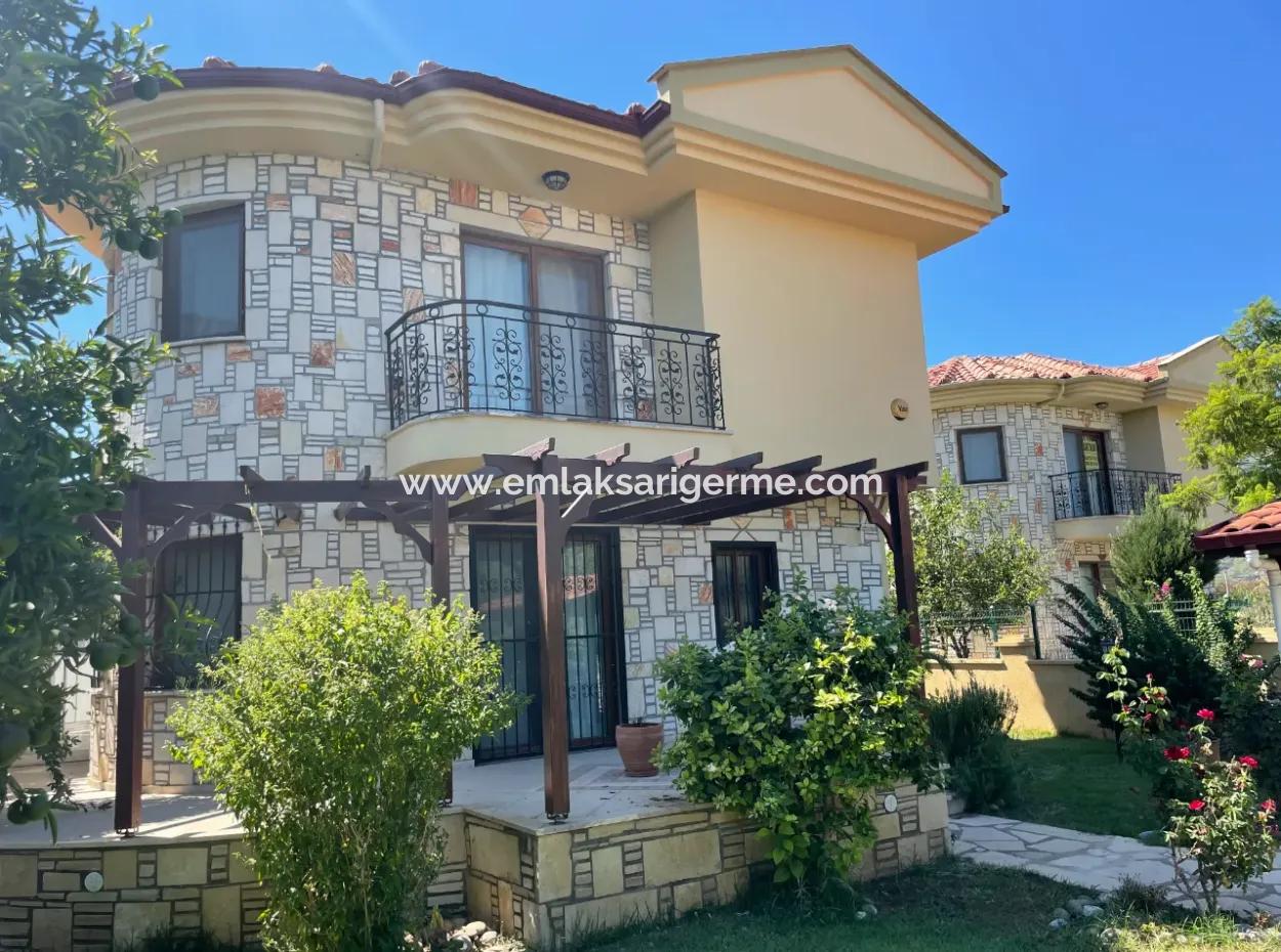 3 1 Villa For Sale In 600M2 Plot In Dalyan Gülpınar