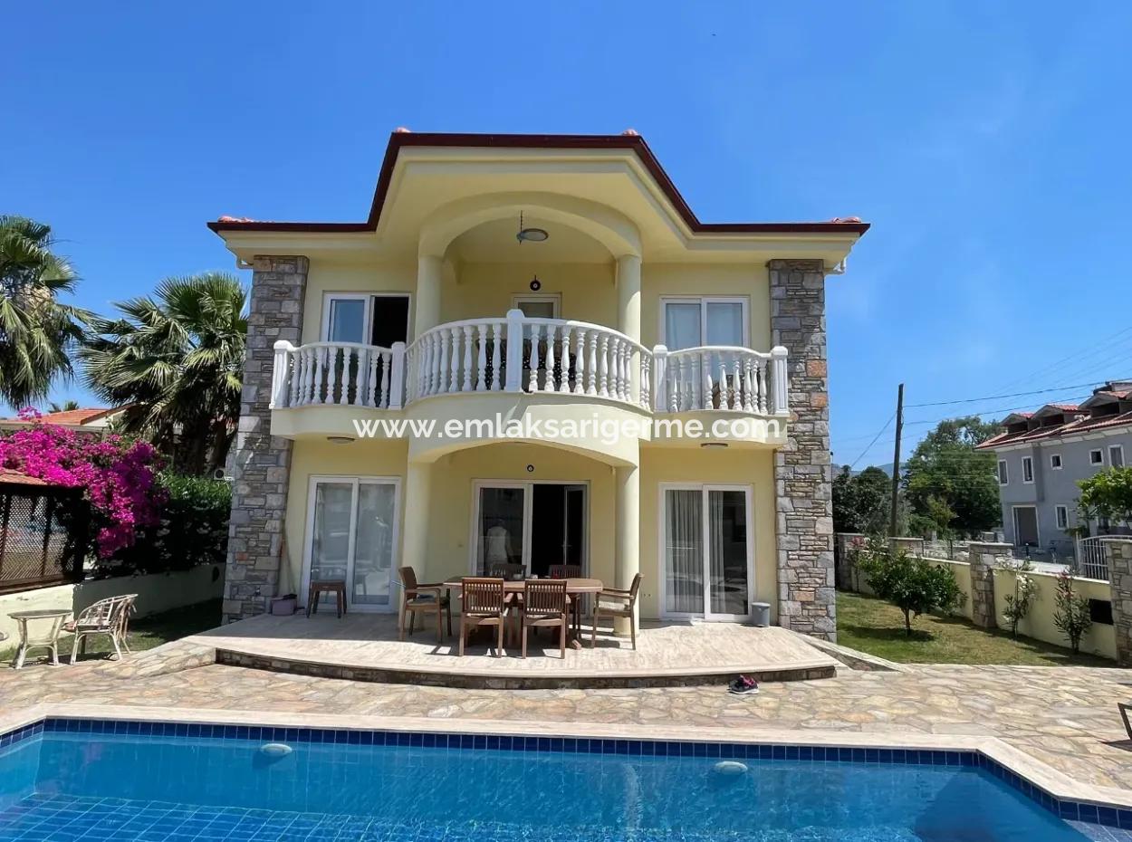 Villa For Sale In Dalyan Maraş With View Of The Tombs Of The Kings