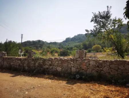 1245M2  Land For Sale In Marmaris Çamlı