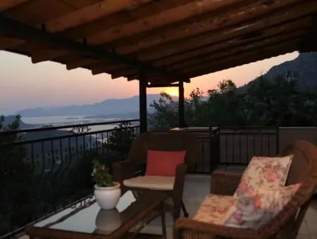 Villa Gokbel Dalyan Iztuzu Villa For Sale With Full Sea View For Sale In Gokbel