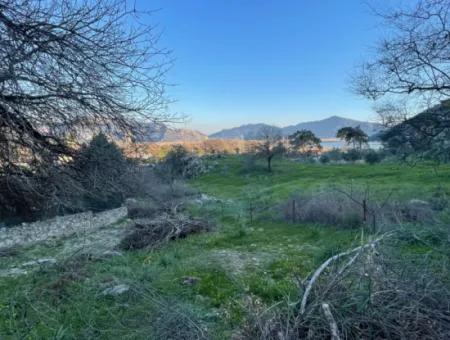 Çandır'sa Land For Sale With Sea And Lake View 545M2