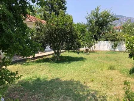 Dalyan Satılık Bungolev 515M2 Arsa İcerisinde 2+1 Satılık Ev