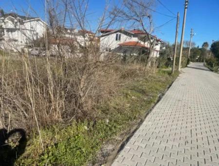 Dalyan Gülpınar Köşebaşı Satılık 1000M2 Arsa